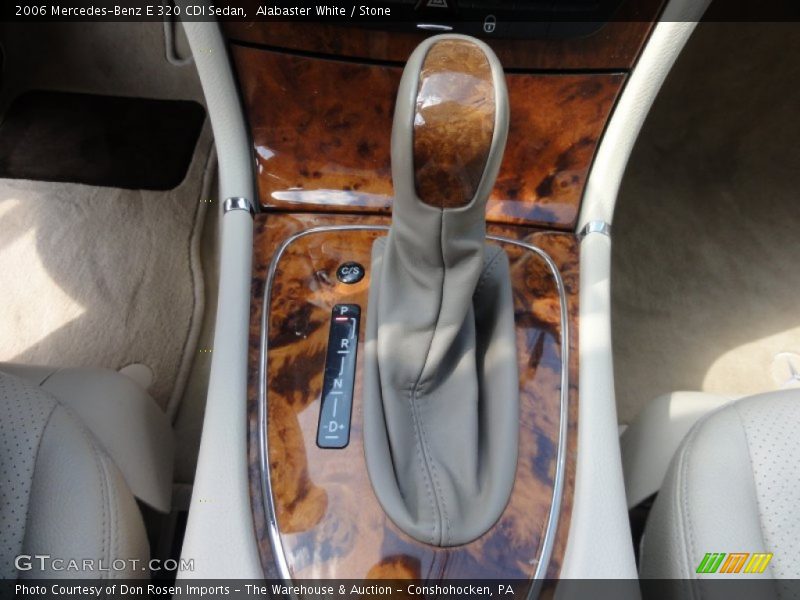 Alabaster White / Stone 2006 Mercedes-Benz E 320 CDI Sedan
