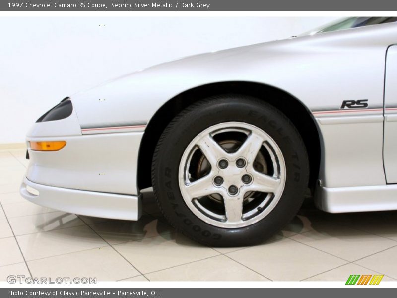 Sebring Silver Metallic / Dark Grey 1997 Chevrolet Camaro RS Coupe