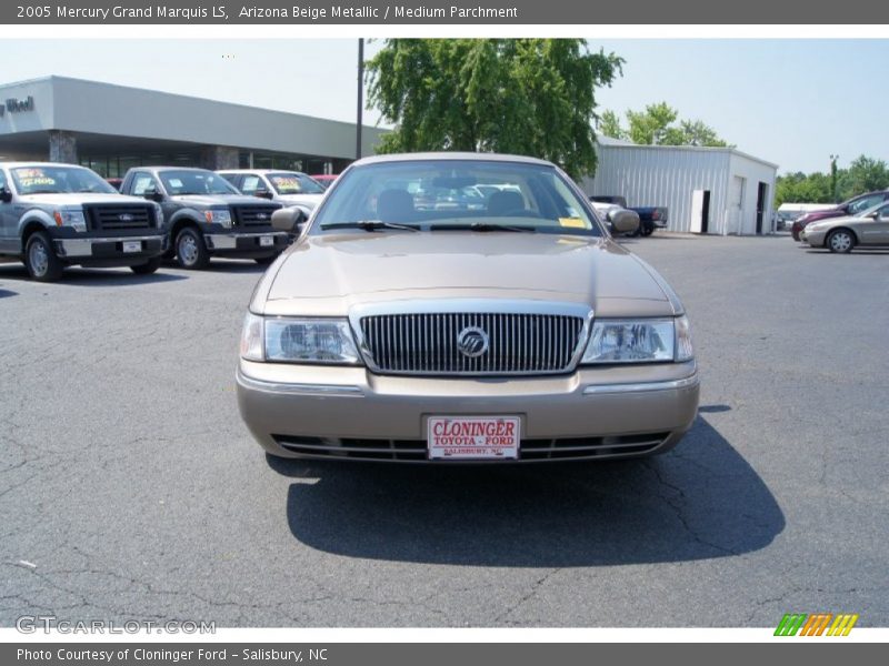 Arizona Beige Metallic / Medium Parchment 2005 Mercury Grand Marquis LS
