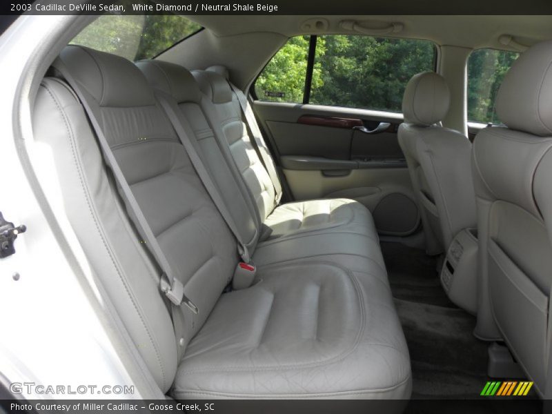 White Diamond / Neutral Shale Beige 2003 Cadillac DeVille Sedan