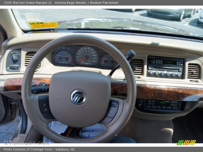 Arizona Beige Metallic / Medium Parchment 2005 Mercury Grand Marquis LS