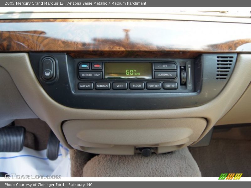 Arizona Beige Metallic / Medium Parchment 2005 Mercury Grand Marquis LS