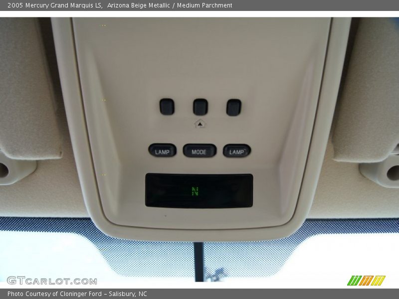 Arizona Beige Metallic / Medium Parchment 2005 Mercury Grand Marquis LS