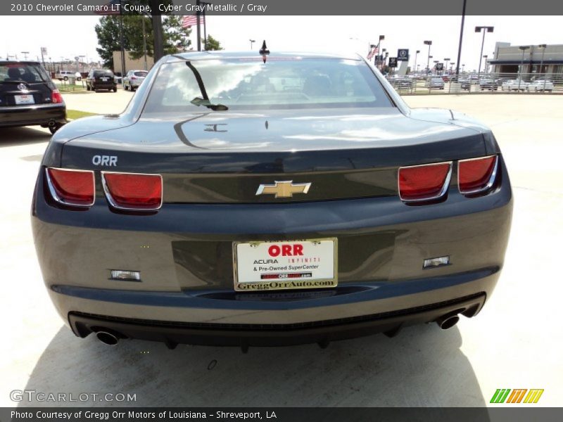 Cyber Gray Metallic / Gray 2010 Chevrolet Camaro LT Coupe