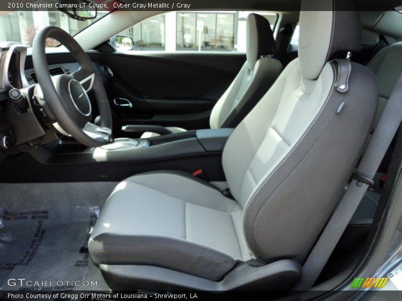 Cyber Gray Metallic / Gray 2010 Chevrolet Camaro LT Coupe