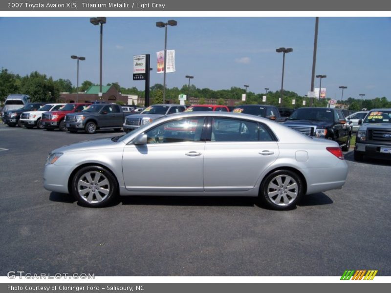 Titanium Metallic / Light Gray 2007 Toyota Avalon XLS