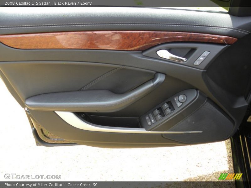 Black Raven / Ebony 2008 Cadillac CTS Sedan