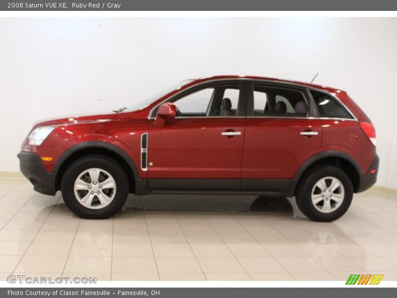 Ruby Red / Gray 2008 Saturn VUE XE