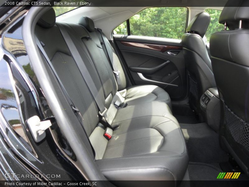 Black Raven / Ebony 2008 Cadillac CTS Sedan