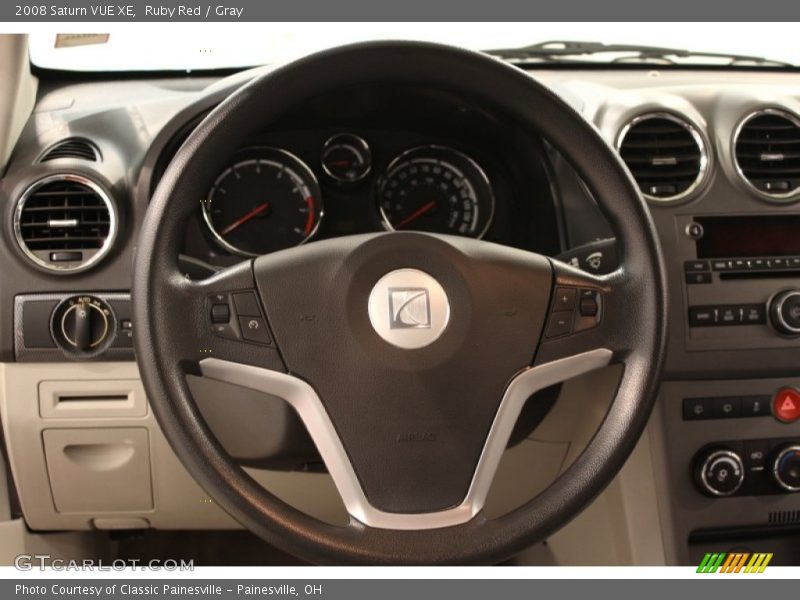 Ruby Red / Gray 2008 Saturn VUE XE