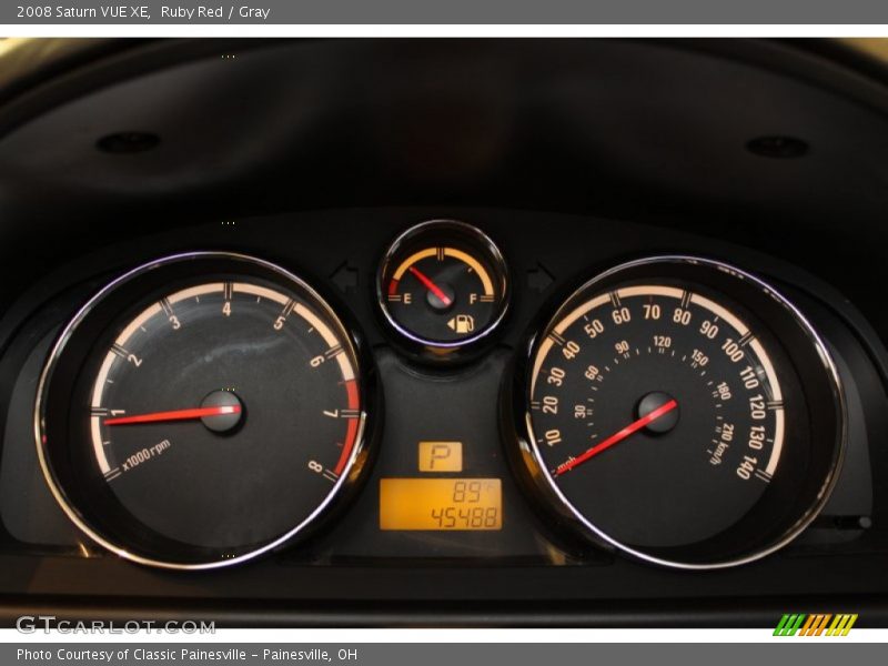 Ruby Red / Gray 2008 Saturn VUE XE