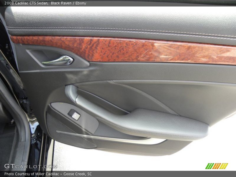 Black Raven / Ebony 2008 Cadillac CTS Sedan