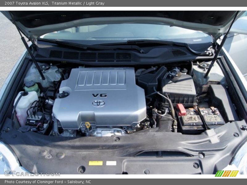 Titanium Metallic / Light Gray 2007 Toyota Avalon XLS