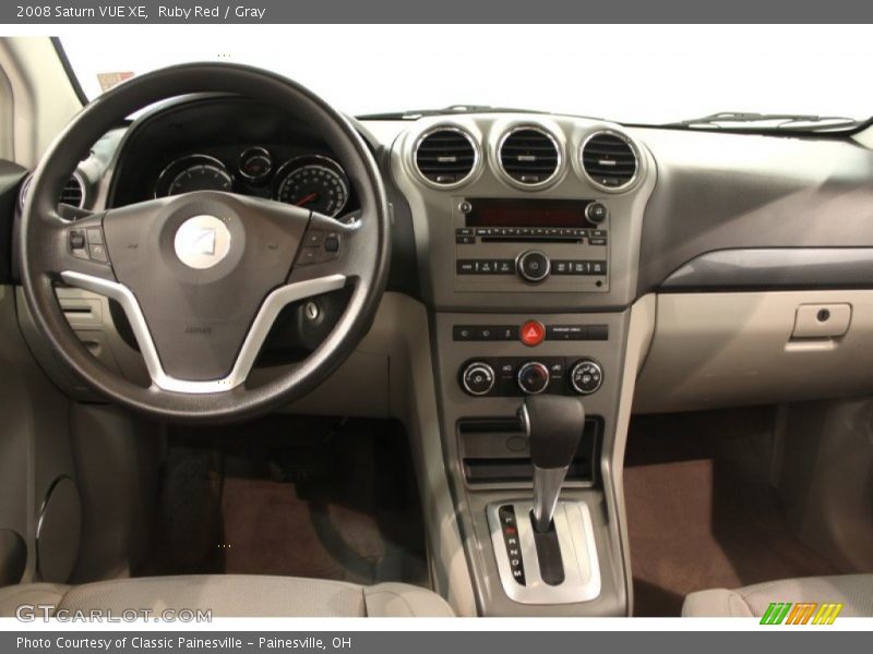 Ruby Red / Gray 2008 Saturn VUE XE