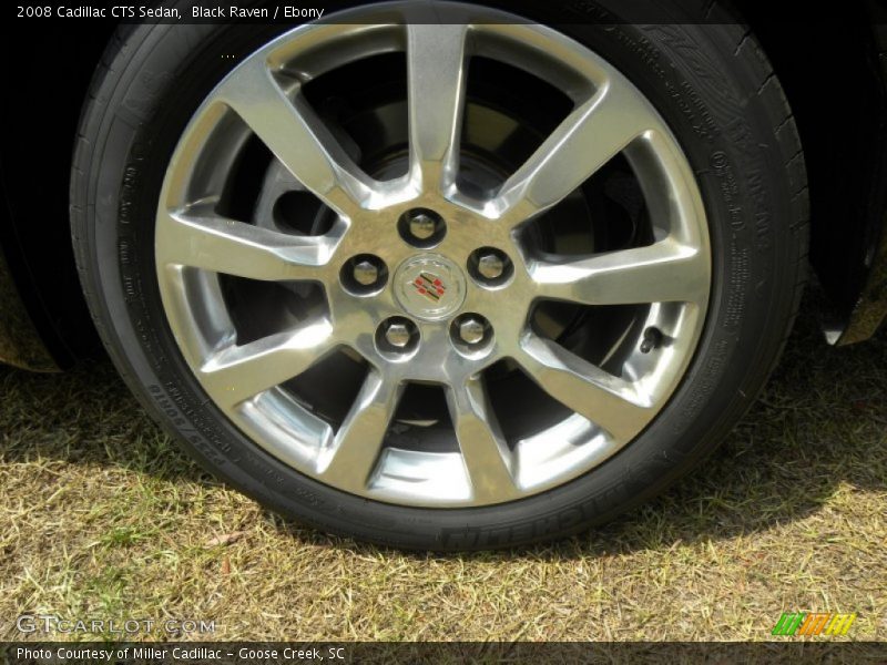 Black Raven / Ebony 2008 Cadillac CTS Sedan
