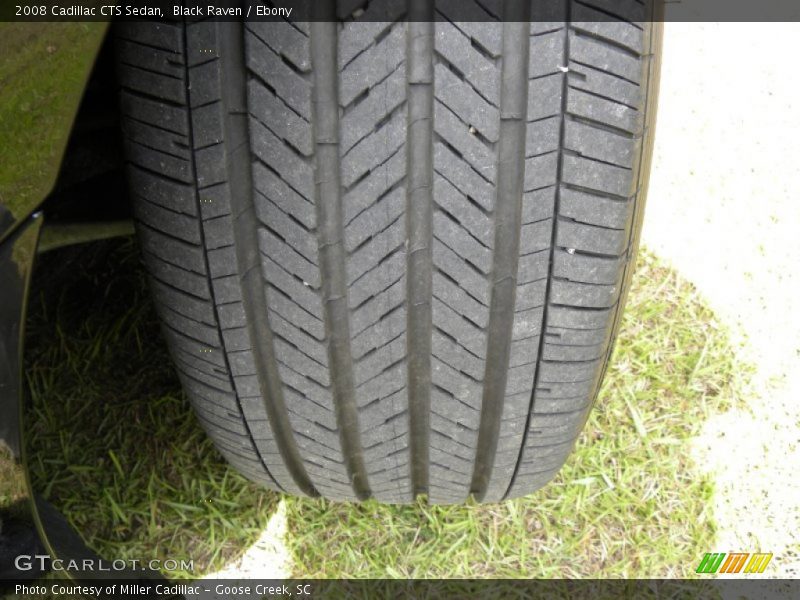 Black Raven / Ebony 2008 Cadillac CTS Sedan