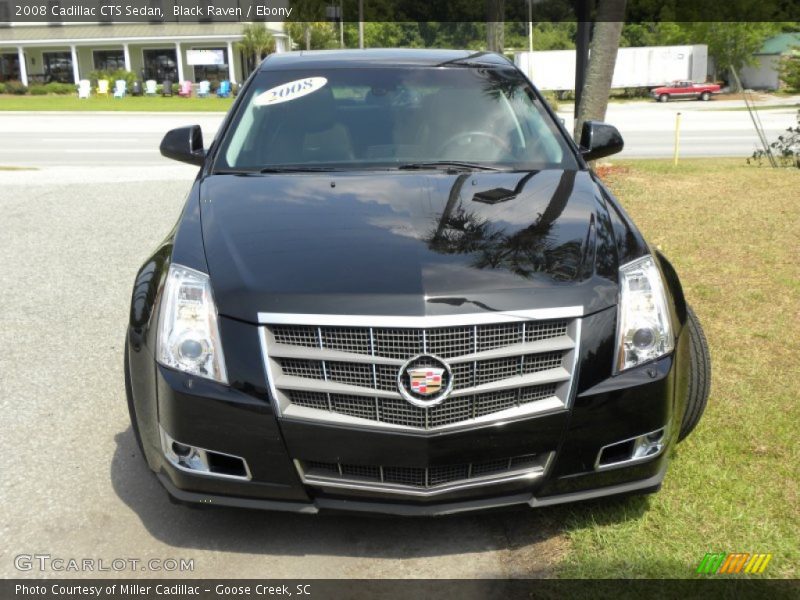 Black Raven / Ebony 2008 Cadillac CTS Sedan