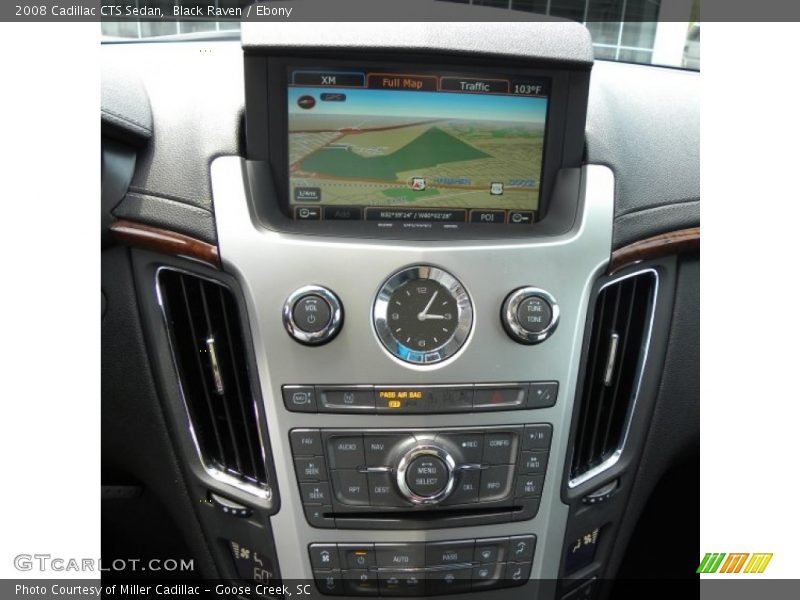 Black Raven / Ebony 2008 Cadillac CTS Sedan
