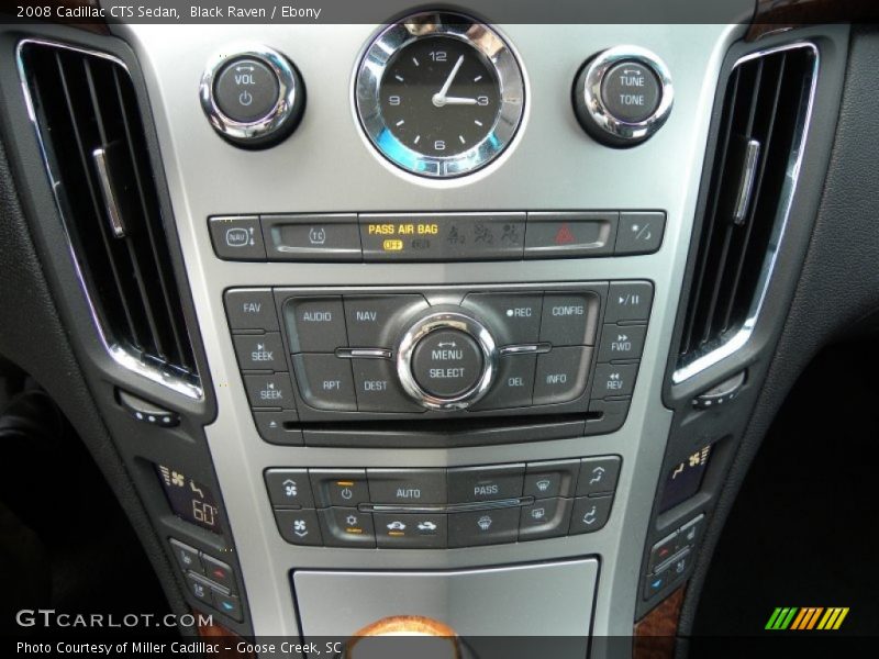 Black Raven / Ebony 2008 Cadillac CTS Sedan