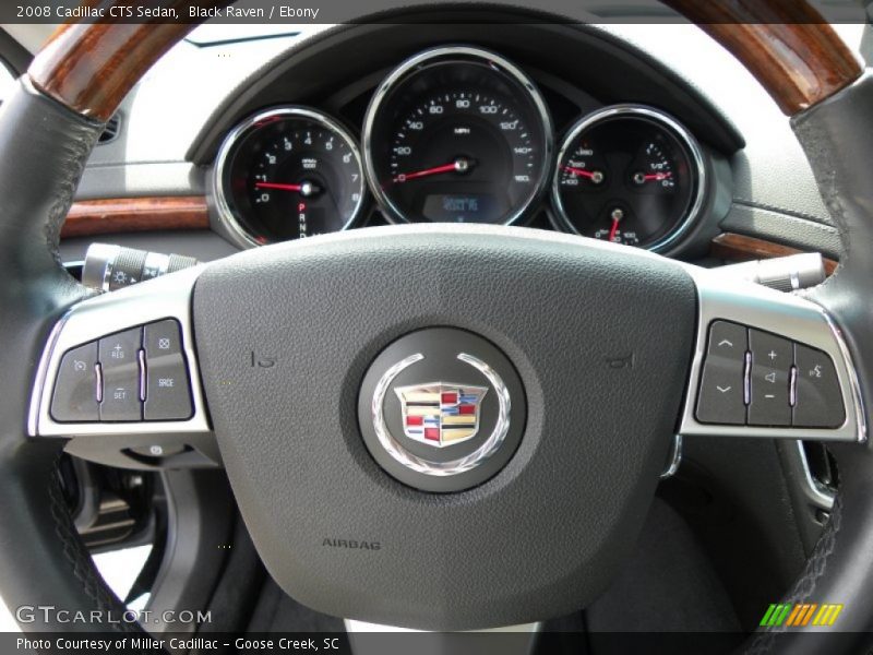 Black Raven / Ebony 2008 Cadillac CTS Sedan