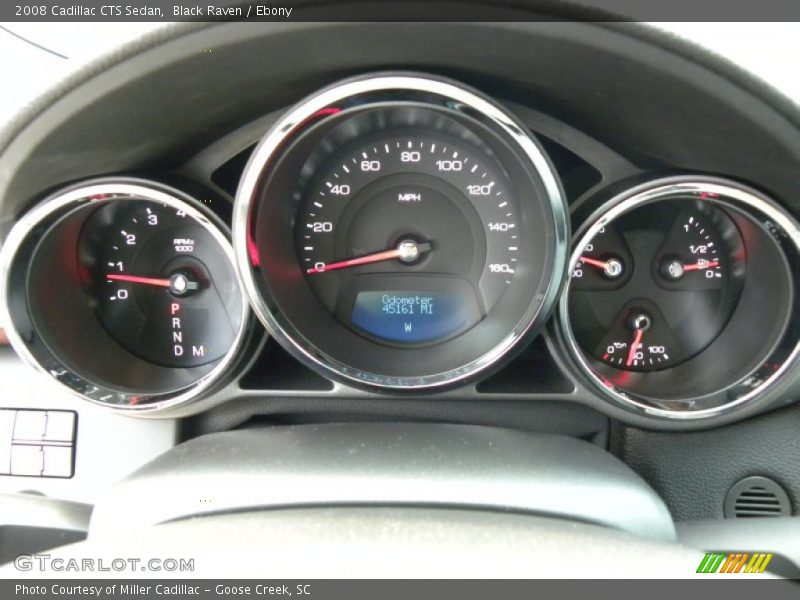 Black Raven / Ebony 2008 Cadillac CTS Sedan