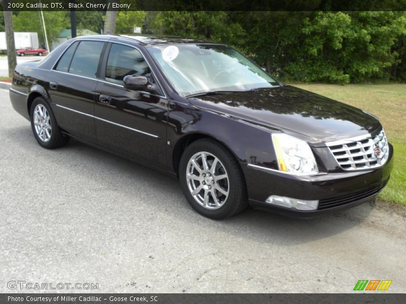 Black Cherry / Ebony 2009 Cadillac DTS