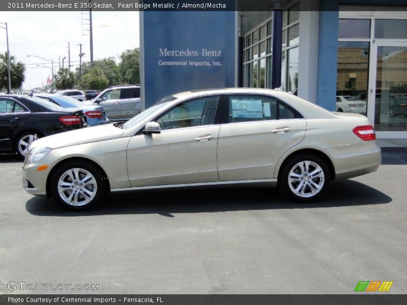 Pearl Beige Metallic / Almond/Mocha 2011 Mercedes-Benz E 350 Sedan