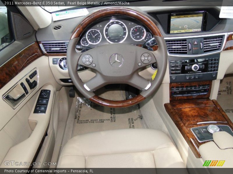 Pearl Beige Metallic / Almond/Mocha 2011 Mercedes-Benz E 350 Sedan