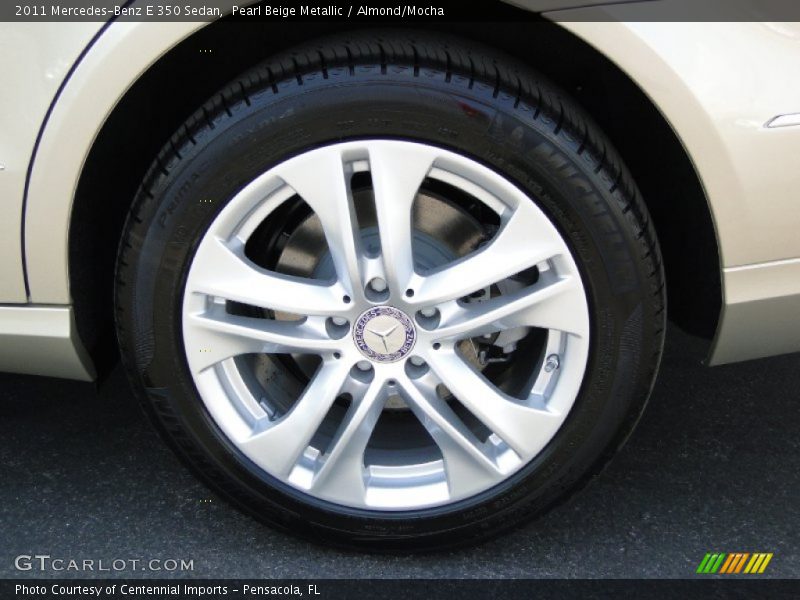 Pearl Beige Metallic / Almond/Mocha 2011 Mercedes-Benz E 350 Sedan