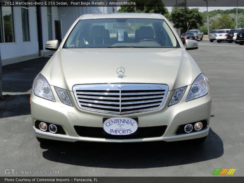 Pearl Beige Metallic / Almond/Mocha 2011 Mercedes-Benz E 350 Sedan