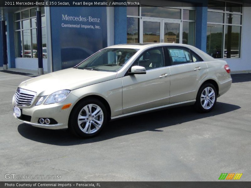 Pearl Beige Metallic / Almond/Mocha 2011 Mercedes-Benz E 350 Sedan