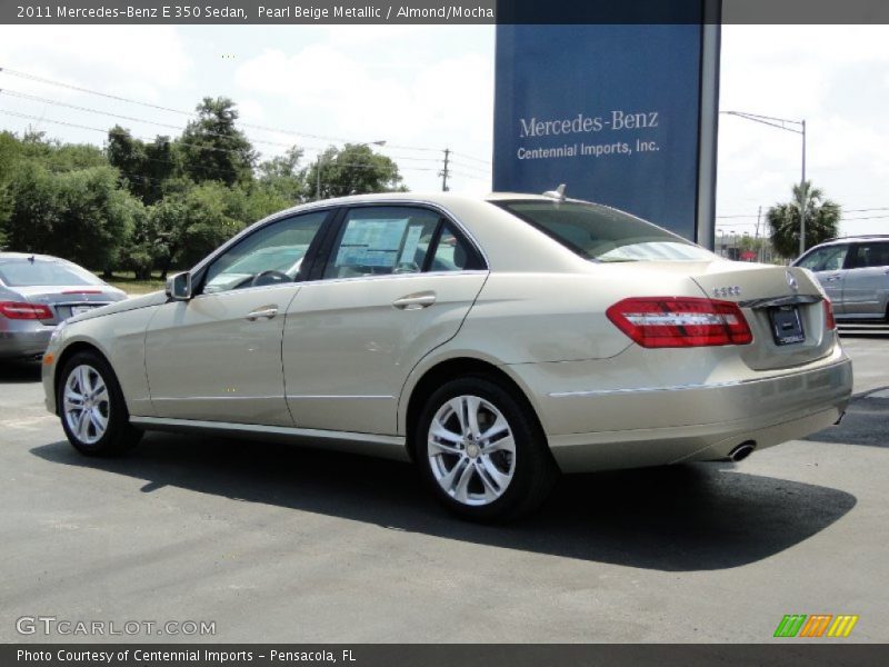 Pearl Beige Metallic / Almond/Mocha 2011 Mercedes-Benz E 350 Sedan