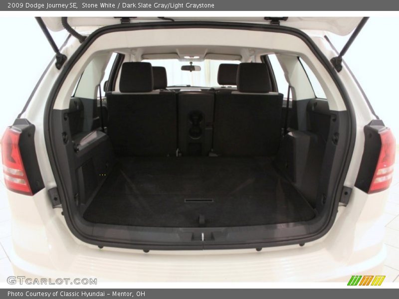 Stone White / Dark Slate Gray/Light Graystone 2009 Dodge Journey SE