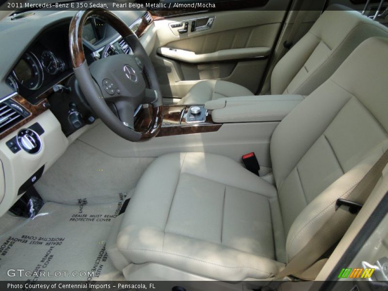 Pearl Beige Metallic / Almond/Mocha 2011 Mercedes-Benz E 350 Sedan