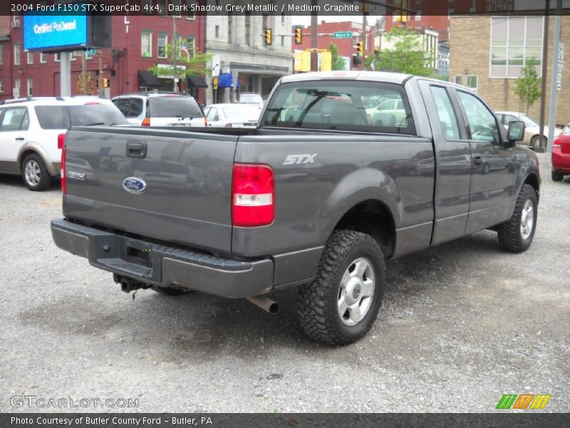 Dark Shadow Grey Metallic / Medium Graphite 2004 Ford F150 STX SuperCab 4x4
