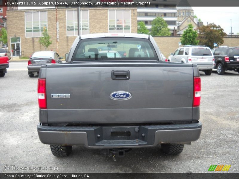 Dark Shadow Grey Metallic / Medium Graphite 2004 Ford F150 STX SuperCab 4x4