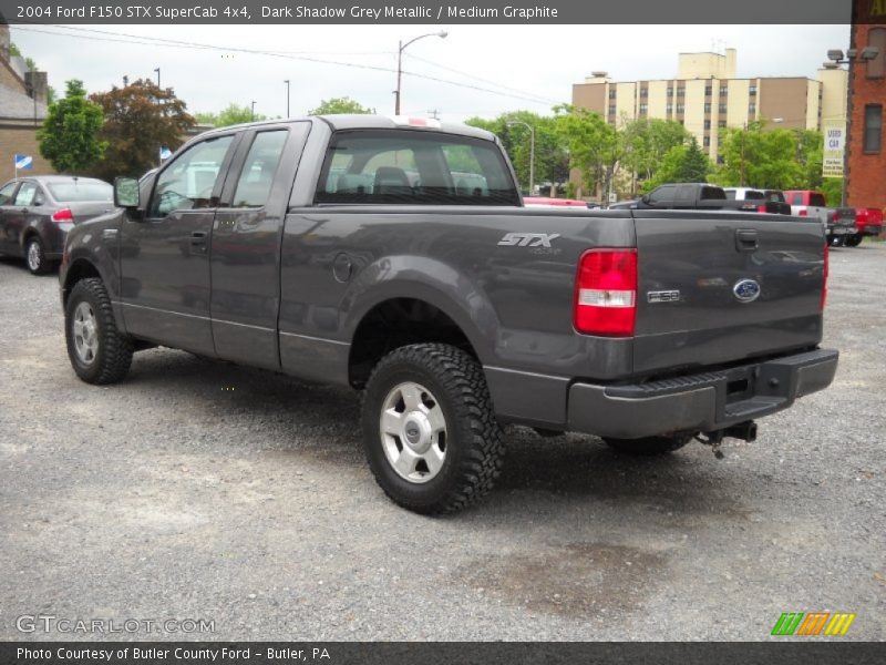 Dark Shadow Grey Metallic / Medium Graphite 2004 Ford F150 STX SuperCab 4x4