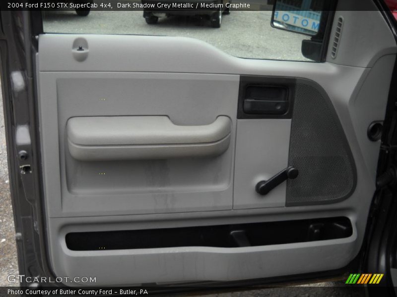 Dark Shadow Grey Metallic / Medium Graphite 2004 Ford F150 STX SuperCab 4x4