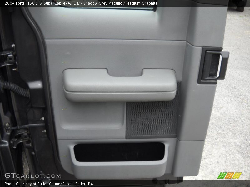 Dark Shadow Grey Metallic / Medium Graphite 2004 Ford F150 STX SuperCab 4x4