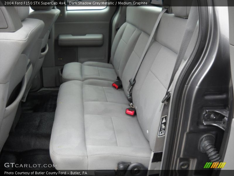 Dark Shadow Grey Metallic / Medium Graphite 2004 Ford F150 STX SuperCab 4x4
