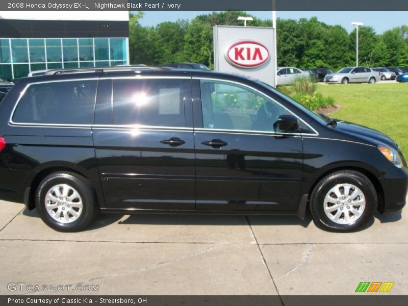 Nighthawk Black Pearl / Ivory 2008 Honda Odyssey EX-L
