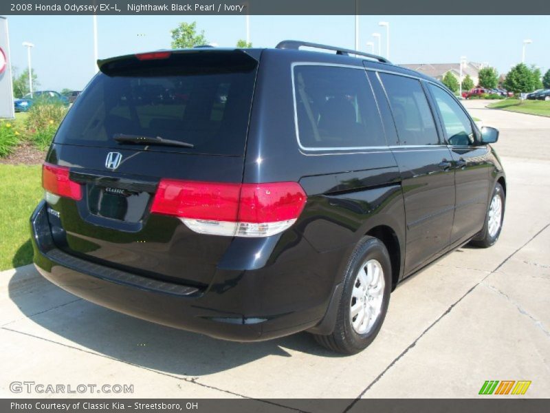 Nighthawk Black Pearl / Ivory 2008 Honda Odyssey EX-L