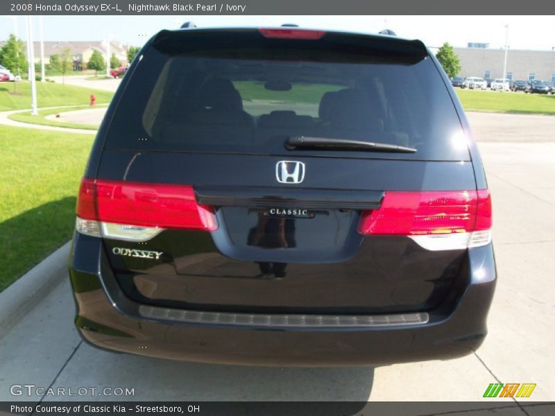 Nighthawk Black Pearl / Ivory 2008 Honda Odyssey EX-L