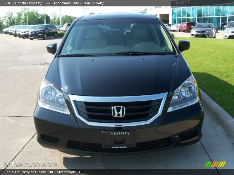 Nighthawk Black Pearl / Ivory 2008 Honda Odyssey EX-L
