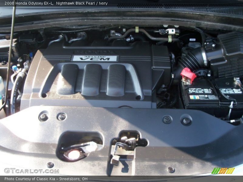 Nighthawk Black Pearl / Ivory 2008 Honda Odyssey EX-L