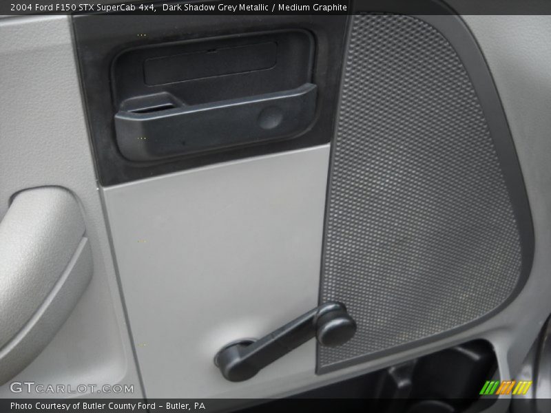 Dark Shadow Grey Metallic / Medium Graphite 2004 Ford F150 STX SuperCab 4x4