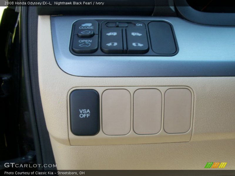 Nighthawk Black Pearl / Ivory 2008 Honda Odyssey EX-L