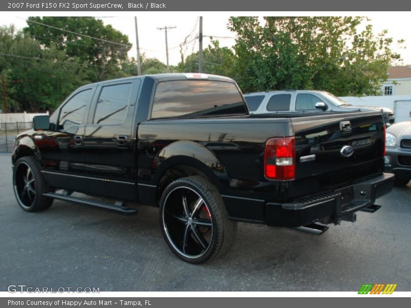 Black / Black 2007 Ford F150 FX2 Sport SuperCrew
