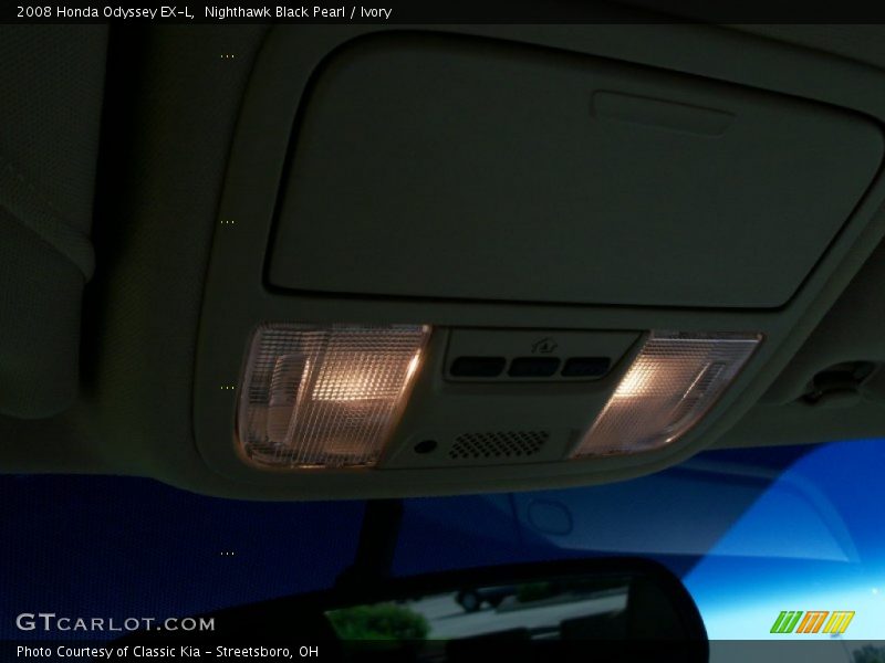 Nighthawk Black Pearl / Ivory 2008 Honda Odyssey EX-L