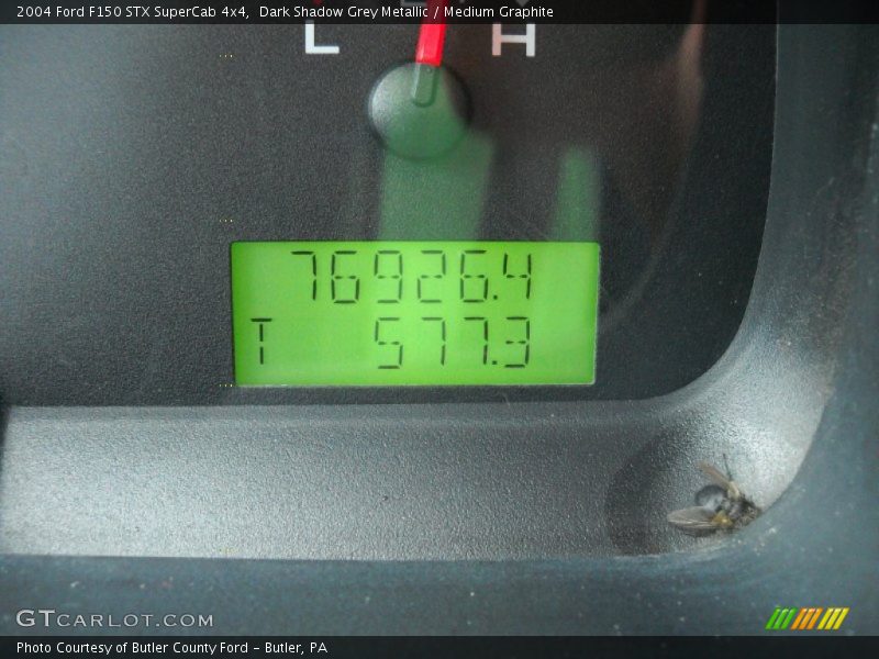 Dark Shadow Grey Metallic / Medium Graphite 2004 Ford F150 STX SuperCab 4x4
